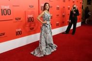 Aly Raisman pictured at the 2022 Time100 Gala (Image via Getty)